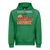 Emerald something in the orange Urban Hoodie - MaliasSmallBusiness