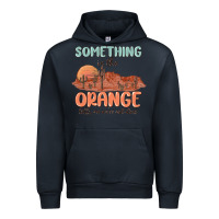 Navy something in the orange Urban Hoodie - MaliasSmallBusiness