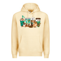 Pina Colada dog coffee cups Premium Hoodie - texasbilliewilder