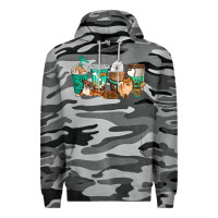 Slate Camo dog coffee cups Premium Hoodie - texasbilliewilder