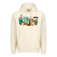 Tofu dog coffee cups Premium Hoodie - texasbilliewilder