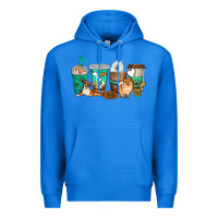 True Royal dog coffee cups Premium Hoodie - texasbilliewilder