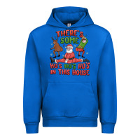 Cobalt there's some ho's ho's ho's in this house Urban Hoodie - MaliasSmallBusiness