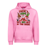 Fuchsia Pink there's some ho's ho's ho's in this house Urban Hoodie - MaliasSmallBusiness