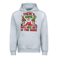 Heather Grey there's some ho's ho's ho's in this house Urban Hoodie - MaliasSmallBusiness