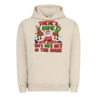 Pigment French Oak there's some ho's ho's ho's in this house Urban Hoodie - MaliasSmallBusiness