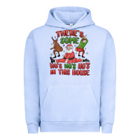 Pigment Grape Ice there's some ho's ho's ho's in this house Urban Hoodie - MaliasSmallBusiness