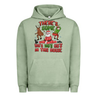 Pigment Oil Green there's some ho's ho's ho's in this house Urban Hoodie - MaliasSmallBusiness