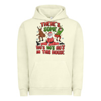 Pigment Pistachio there's some ho's ho's ho's in this house Urban Hoodie - MaliasSmallBusiness