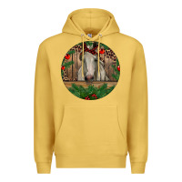 Antique Gold Christmas Horse Premium Hoodie - RanaPortraitStore