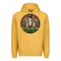 Mustard Christmas Horse Premium Hoodie - RanaPortraitStore