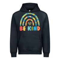 Navy be kind autism Urban Hoodie - MaliasSmallBusiness