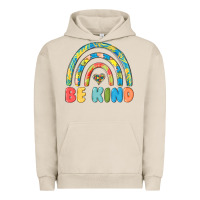 Pigment French Oak be kind autism Urban Hoodie - MaliasSmallBusiness