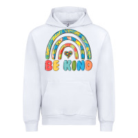 White be kind autism Urban Hoodie - MaliasSmallBusiness