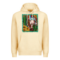 Pina Colada Western Christmas Cow Premium Hoodie - RanaPortraitStore
