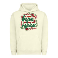 Pigment Pistachio a thrill of hope the weary world rejoices Urban Hoodie - MaliasSmallBusiness