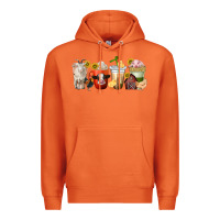 Carrot farm animals coffee cups Premium Hoodie - texasbilliewilder