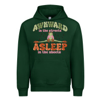 Forest Green awkward in the streets asleep in the sheets Urban Hoodie - MaliasSmallBusiness