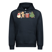 Navy christmas gingerbread cookies Urban Hoodie - MaliasSmallBusiness