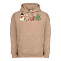Pigment Burro christmas gingerbread cookies Urban Hoodie - MaliasSmallBusiness