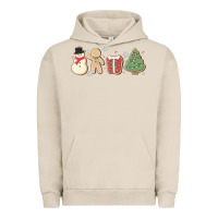 Pigment French Oak christmas gingerbread cookies Urban Hoodie - MaliasSmallBusiness