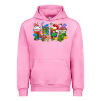 Fuchsia Pink autism awareness christmas coffee Urban Hoodie - MaliasSmallBusiness