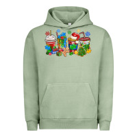 Pigment Oil Green autism awareness christmas coffee Urban Hoodie - MaliasSmallBusiness