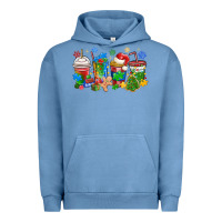 Pigment Pebble Blue autism awareness christmas coffee Urban Hoodie - MaliasSmallBusiness