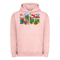 Pigment Salmon autism awareness christmas coffee Urban Hoodie - MaliasSmallBusiness