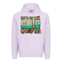 Lilac fifth wheel camper Premium Hoodie - texasbilliewilder