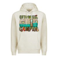 Oatmeal Heather fifth wheel camper Premium Hoodie - texasbilliewilder