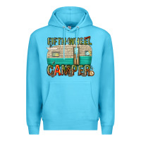 Ocean Blue fifth wheel camper Premium Hoodie - texasbilliewilder