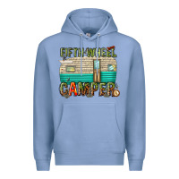 Colony Blue fifth wheel camper Premium Hoodie - texasbilliewilder