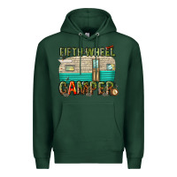 Sports Green fifth wheel camper Premium Hoodie - texasbilliewilder
