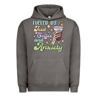 Pigment Tornado fueled by iced coffee and anxiety Urban Hoodie - MaliasSmallBusiness