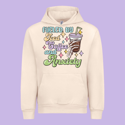 Urban Hoodie fueled by iced coffee and anxiety