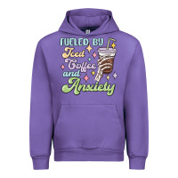 Tulip fueled by iced coffee and anxiety Urban Hoodie - MaliasSmallBusiness