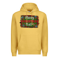 Antique Gold Merry Christmas Y'all Premium Hoodie - RanaPortraitStore