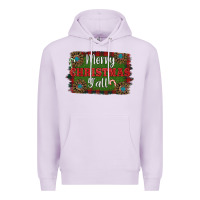 Lilac Merry Christmas Y'all Premium Hoodie - RanaPortraitStore