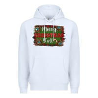 White Merry Christmas Y'all Premium Hoodie - RanaPortraitStore