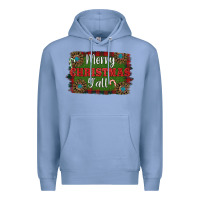 Merry Christmas Y'all Premium Hoodie | Teevron