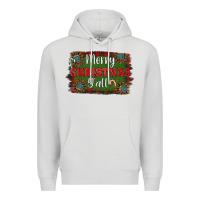 Dove Grey Merry Christmas Y'all Premium Hoodie - RanaPortraitStore