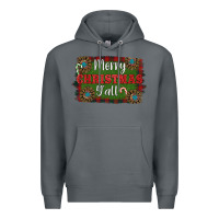 Rock Merry Christmas Y'all Premium Hoodie - RanaPortraitStore