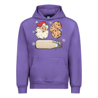 Tulip custom milk and cookies with santa Urban Hoodie - MaliasSmallBusiness