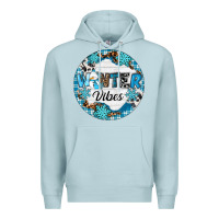 Blue Mist Winter vibes Premium Hoodie - RanaPortraitStore