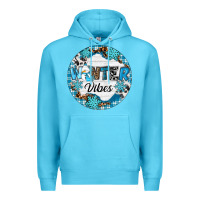 Ocean Blue Winter vibes Premium Hoodie - RanaPortraitStore