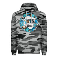 Slate Camo Winter vibes Premium Hoodie - RanaPortraitStore
