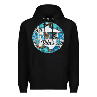 Black Winter vibes Premium Hoodie - RanaPortraitStore