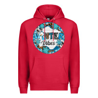 Cardinal Winter vibes Premium Hoodie - RanaPortraitStore