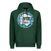 Sports Green Winter vibes Premium Hoodie - RanaPortraitStore